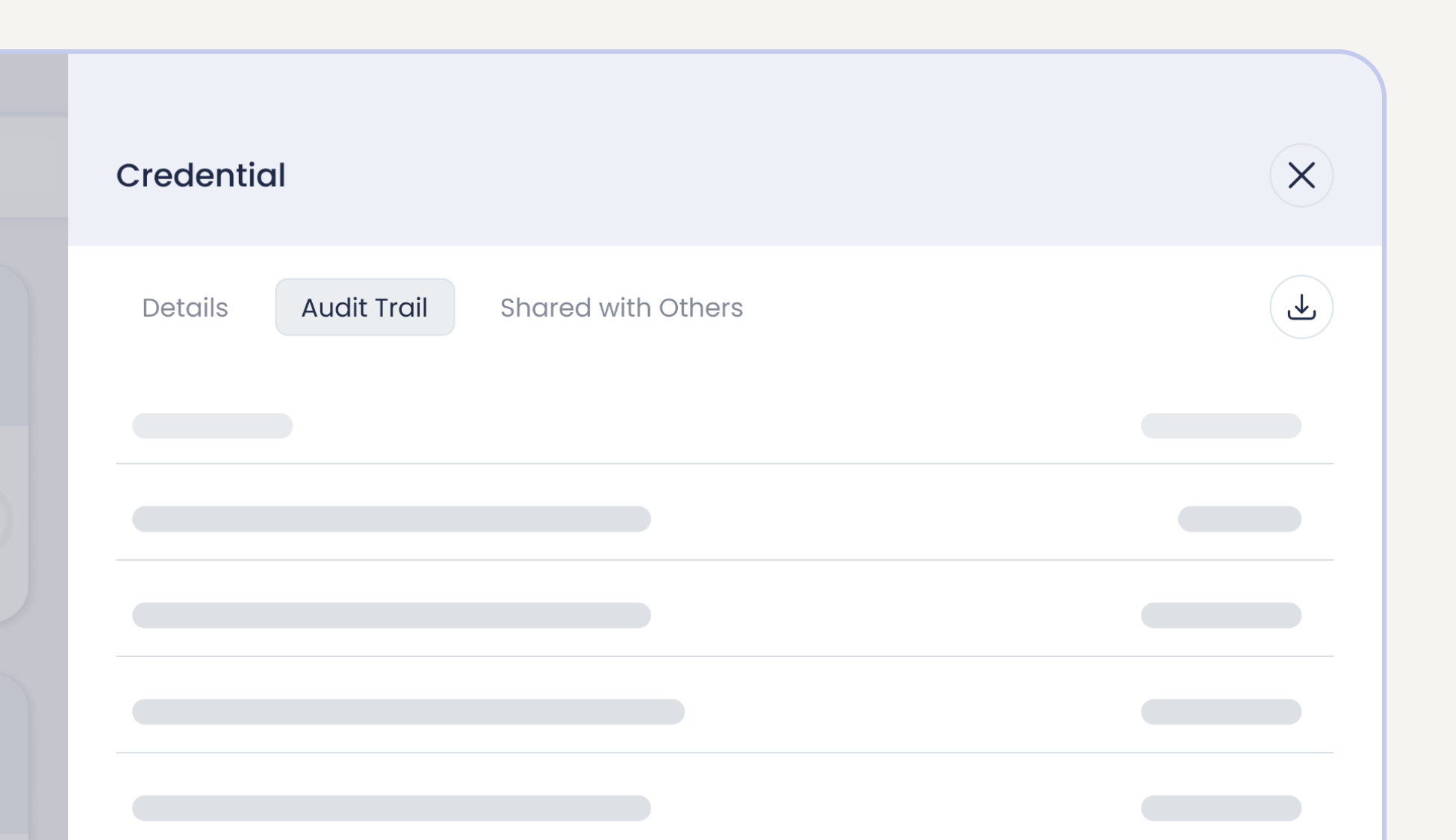 Audit Log