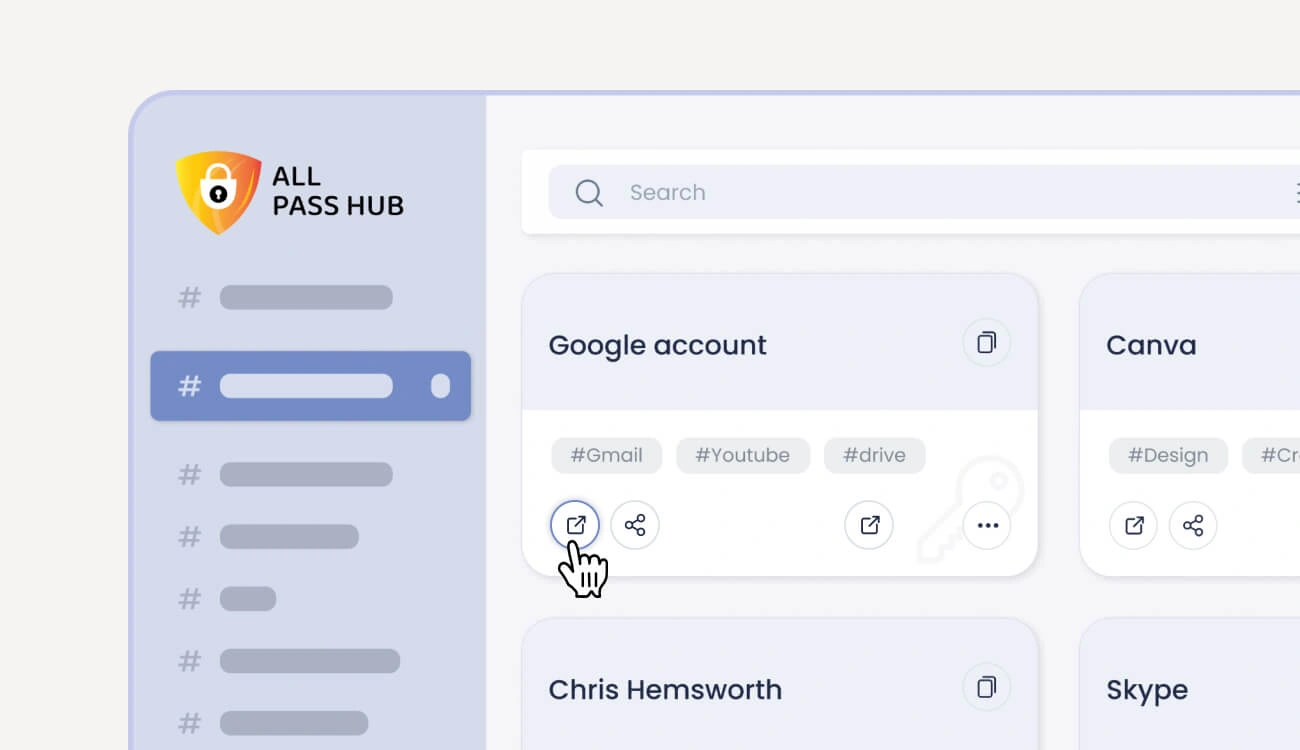 One Click Website Access