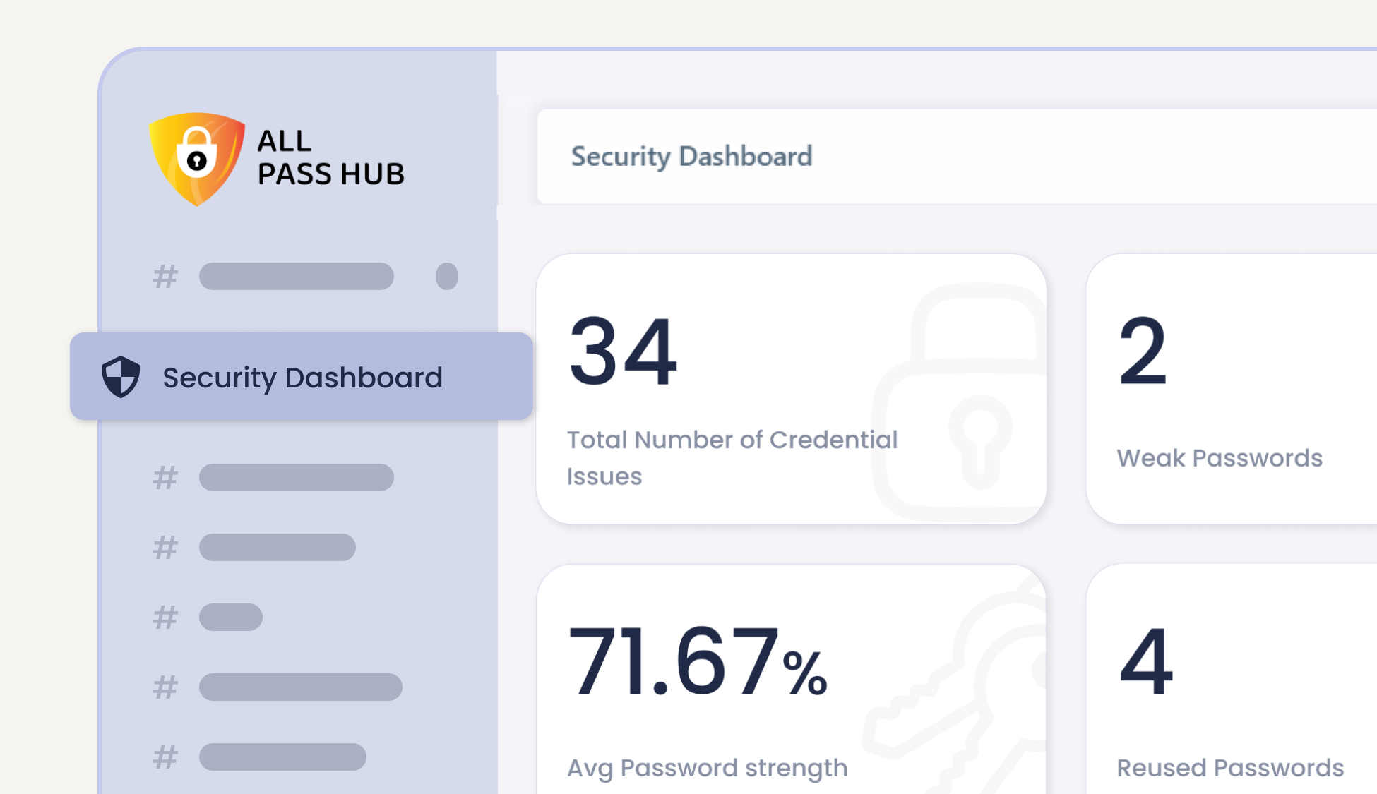 security dashboard