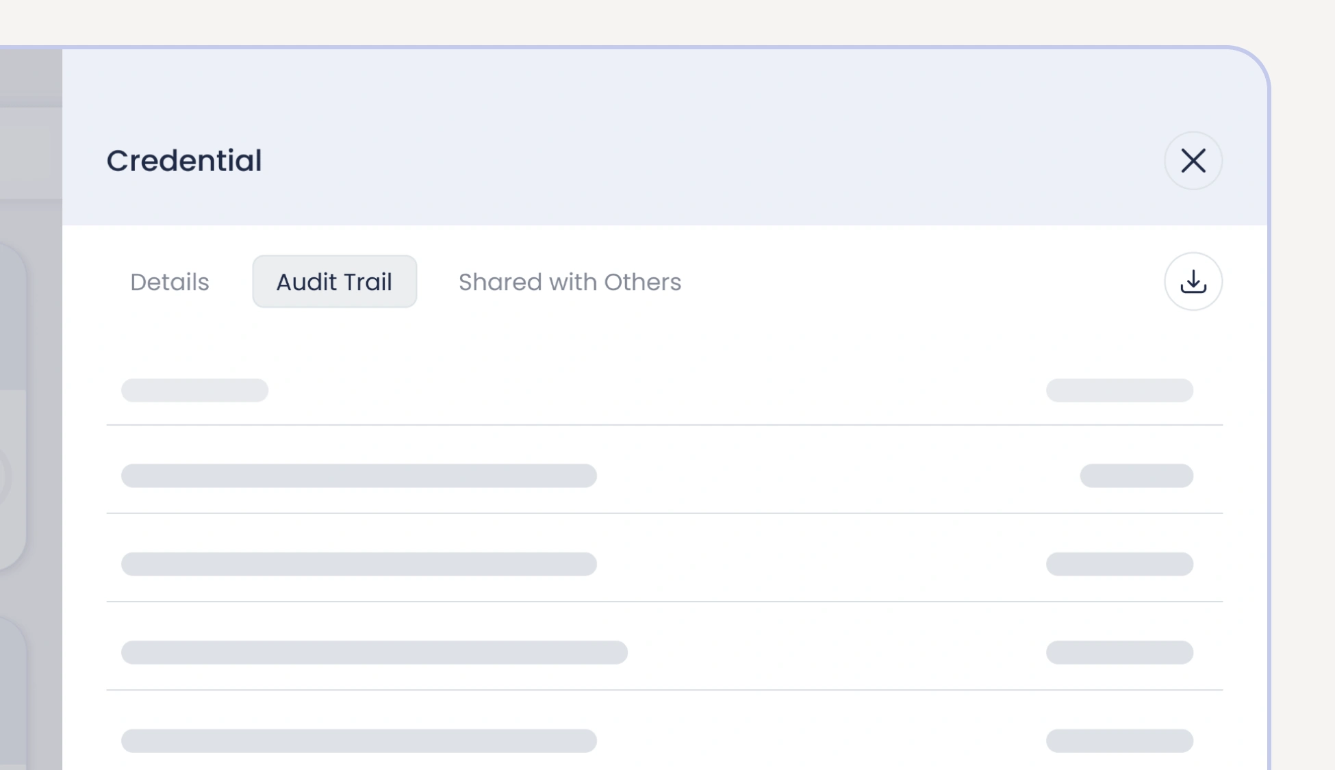 Audit Trail