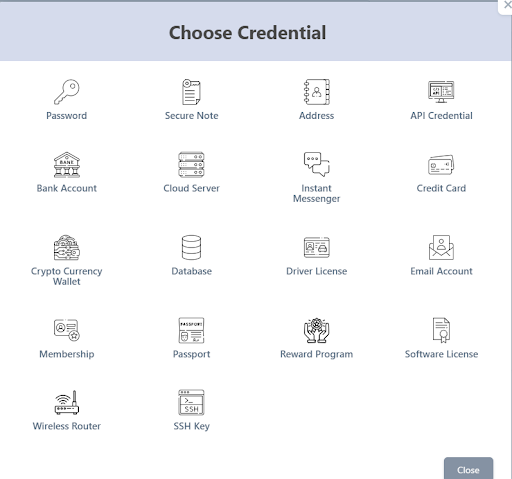 Unlimited Credential Features Choose Credential Img
